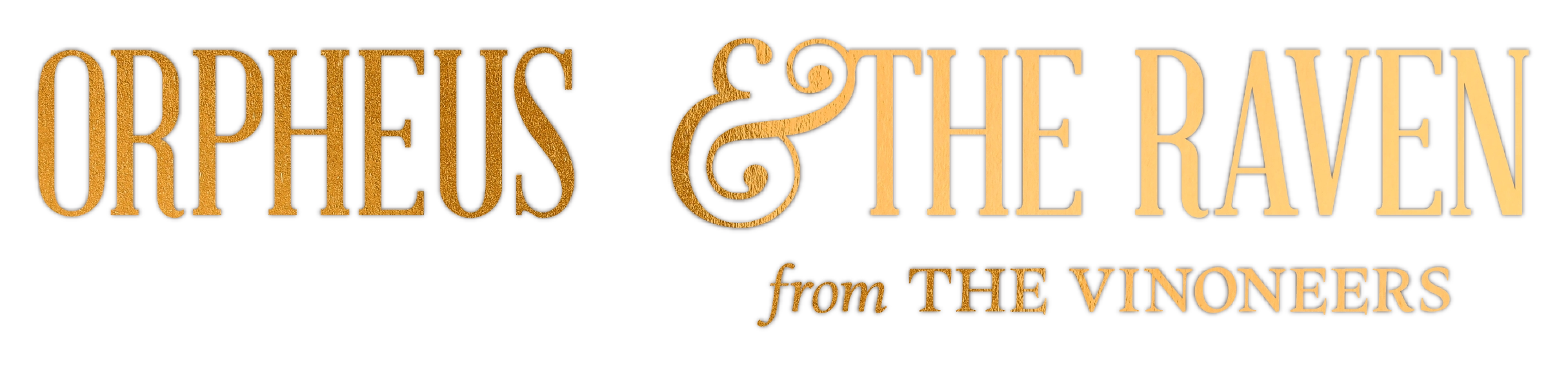 Orpheus & The Raven logo with ‘From the Vioneers’ wording